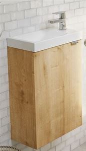 DISCAC Meuble pour lave-mains - une porte rversible