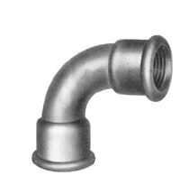 Photo du produit Coude 90 grand rayon fonte galva FF