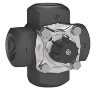 Sanitaire-distribution Vanne mlangeuse fonte 4 voies TERMOMIX