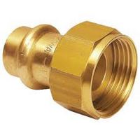 Photo du produit Press union crou tournant laiton  sertir cuivre/ visser FF