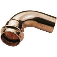 Sanitaire-distribution Raccord cuivre  sertir B-PRESS courbe 90MF