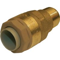 Sanitaire-distribution Manchon laiton instantan/ visser mle