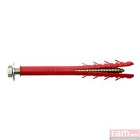 Photo du produit Fixation chauffe-eau par cheville longue avec tire-fond