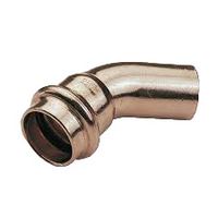 Sanitaire-distribution Raccord cuivre  sertir B-PRESS coude 45MF