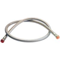 Sanitaire-distribution Flexible gaz inox Tubinox gaz naturel  embouts mcaniques