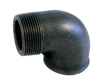 Sanitaire-distribution Coude 90 petit rayon fonte noire MF