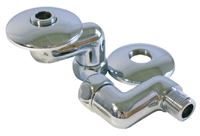 Sanitaire-distribution Raccord mle-mle excentr de 32 mm