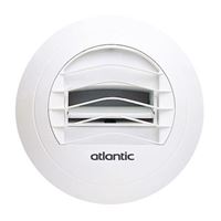 Photo du produit BN -Bouche d'extraction autor�glable WC sans manchette (Diam�tre 125 mm)