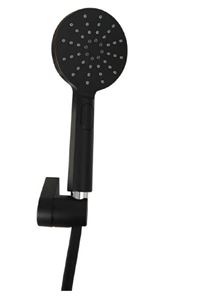 Photo du produit Ensemble support douchette  main 3 jets noir