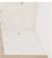 Photo du produit Receveur acrylique Kinesurf Nova (avec bonde)