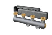 Photo du produit Bloc de r�partition acier pour Regumat DN25, 2 Circuits Chauffage