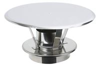 Photo du produit Chapeau pare-pluie simple 0 /80 TZ - Non peint