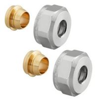 Photo du produit Jeu de raccords CU (clipsage/serrage) 14 mm