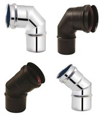 Photo du produit Coude Apollo Pellets 45 et 87