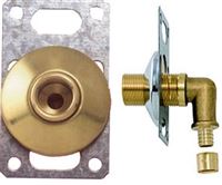 RIQUIER Platine simple robinetterie murale