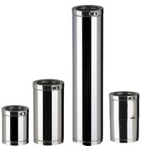 POUJOULAT Elment droit Therminox TI pour l'intrieur et l'extrieur des btiments