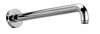 Photo du produit Bras de douche chrom 300 mm, pour raccord mural G 1/2, avec rosace ronde