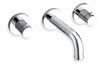 Photo du produit Mlangeur lavabo TRIVERDE mural 3 trous