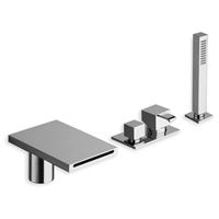 Photo du produit Mitigeur bain-douche sur gorge QUADRI complet avec douchette