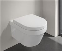 VILLEROY ET BOCH Abattant Targa Architectura  BLANC avec frein de chute, d�clipsable