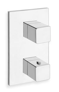 Photo du produit Fa�ade QUADRI pour thermostatique 2 sorties