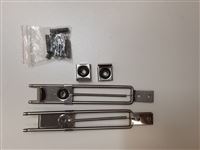 SANITH SARL Paire de fixations inclinables maxi 30 - 15 kg