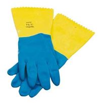 Autre photo du produit Gants  Duocolor  coloris bleu et jaune