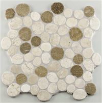 Autre photo du produit Mosaque faon galets - Srie PEBBLE