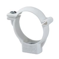 Autre photo du produit Collier de fixation couleur blanche PVC vacuation