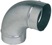 Autre photo du produit Ventilation domestique et collectif - Coude 90 embouti