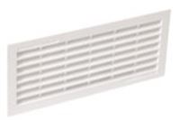 Autre photo du produit Grille d''aration plastique blanche