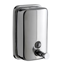 Autre photo du produit Distributeur de savon mural en inox bross