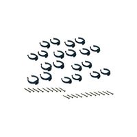 Autre photo du produit LOT DE 20 COLLIERS BLANCS COMPLETS D51