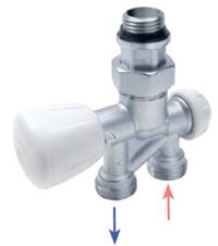 Autre photo du produit Robinet monotube  4 voies R356M1