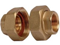 Autre photo du produit Raccords union  visser laiton/bronze mle/mle