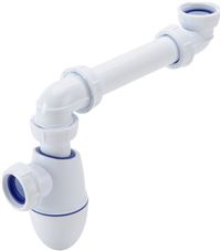 Autre photo du produit Siphon de lavabo dport D32 Easyphon Sortie arriere gain de place