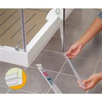 Autre photo du produit Joint tubulaire 1 mtre POUR BAS DE PORTE DE DOUCHE