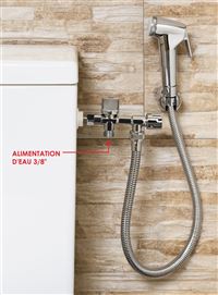 Autre photo du produit Applique WC extrieure avec douchette
