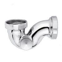 Autre photo du produit Siphon lavabo ou bidet forme p  laiton  chrome brill