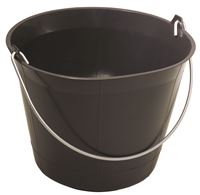Autre photo du produit Seau de maon plastique noir - 11L