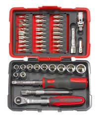 Autre photo du produit Coffret de douilles et accessoires ULTIMATE 1/4'' 44 pices
