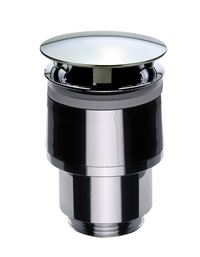 Autre photo du produit Bonde lavabo laiton design clapet fixe