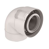 Autre photo du produit Coude Rolux Condensation 80/125 PPTL/PVC 87
