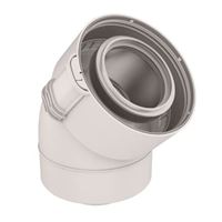 Autre photo du produit Coude Rolux Condensation 80/125 PPTL/PVC 45