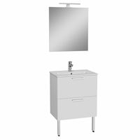 Autre photo du produit  Set de meuble  MIA avec plan en cramique et miroir