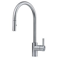 Autre photo du produit Mitigeur vier avec douchette mousseur extractible en inox EOS NEO 