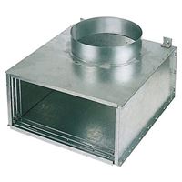 Autre photo du produit Plnum en acier isol pour grille de soufflage