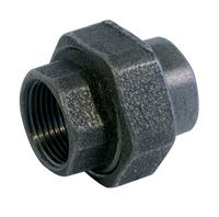 Autre photo du produit Raccord union  joint conique fonte noire FF