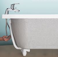 Autre photo du produit Colonnette mle-crou prisonnier avec flexible