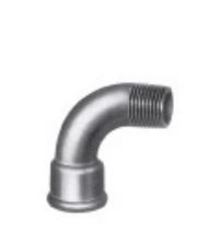Autre photo du produit Coude 90 grand rayon fonte galva MF